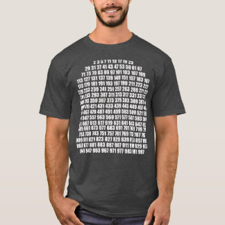 T-shirt Numéros de premier rang