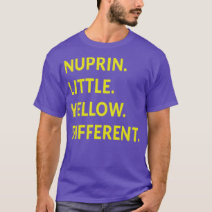 T-shirt Nuprin Petit Jaune Différent