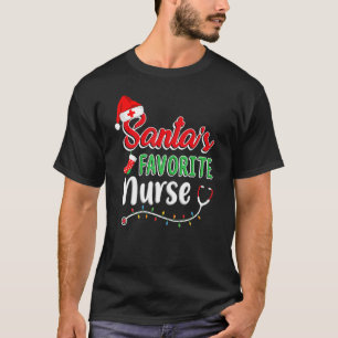 T-shirt Nurse Merry Xmas Nursing Nurse St