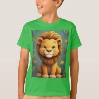 Nursery Lion Mignon Jungle Décoration de Nursery S