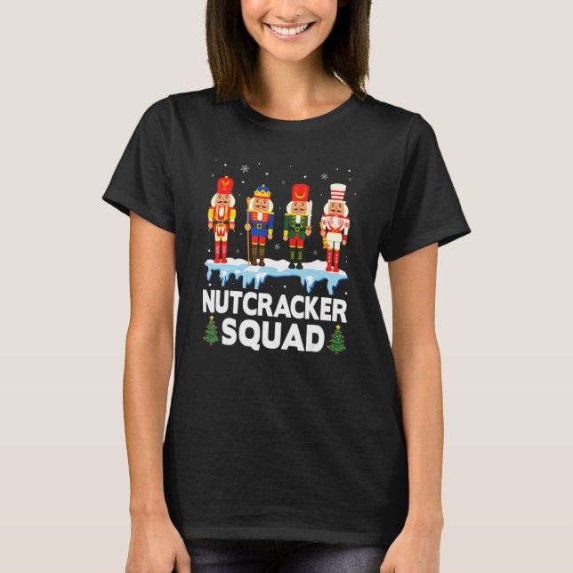 T-shirt Nutcracker Squad Ballet Dance Matching Family Chri (Devant)