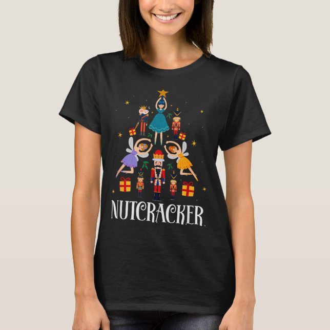 T-shirt Nutcracker Sugar Fairy Plum Christmas - Nutcracker (Devant)