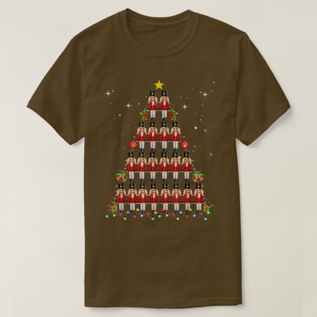 T-shirt Nutcrackers Toy Christmas Tree  Nutcracker Funny X (Design devant)