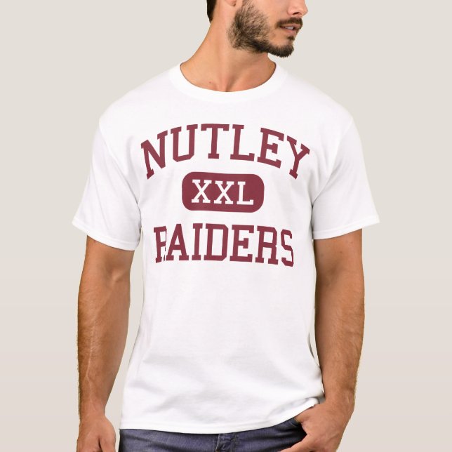 T-shirt Nutley - voleurs - lycée - New Jersey de Nutley (Devant)