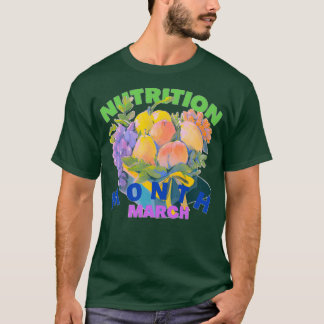 T-SHIRT NUTRITION NATIONALE MOIS NUTRITION MOIS 12