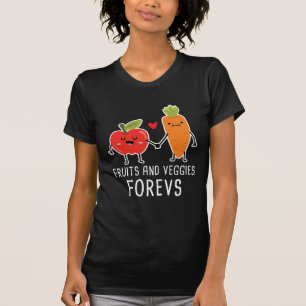 T-shirt Nutrition végétalienne de Forevs de fruits et de