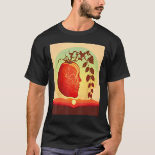 T-shirt Nutritionniste Tomato Fruit Vegetable Diéticienne 