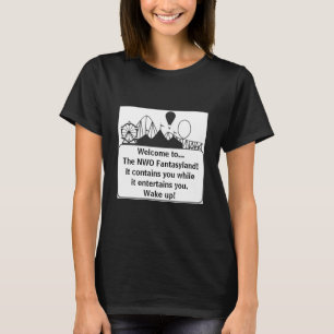 T-shirt NWO Fantasyland (sombre)