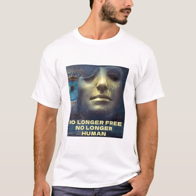 T-shirt NWO Mask (léger) (Devant)