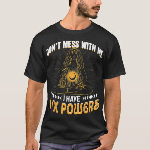 T-shirt Ny Goddess Of The Night J'ai Ny Powers Greek Lif