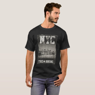 T-shirt NYC, Le Bronx, Grande Pomme,