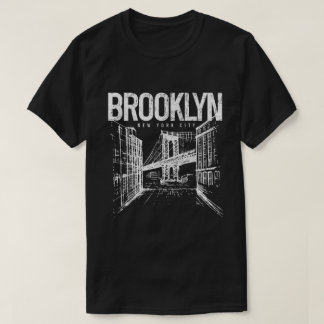 T-shirt NYC New York City NY Brooklyn Bridge