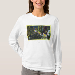 T-shirt NYC, nouveau YorkView de Times Square la nuit # 1