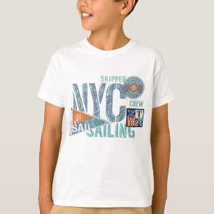 T-shirt NYC Sailing Club - Regatta Style