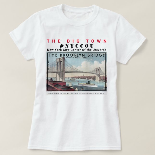T-SHIRT NYCCOU LA GRANDE VILLE BB (Design devant)