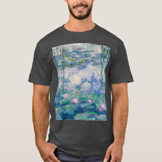 T-shirt Nymphéas Claude Monet Art rétro