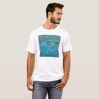 T-shirt Nymphéas par Claude Monet Peinture d'art fin