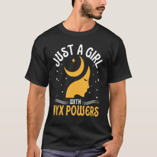 T-shirt Nyx Goddess Ancient Greek Mythology Lifestyle Nigh