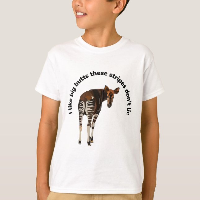 T-shirt O est pour Okapi Keeper (Devant)