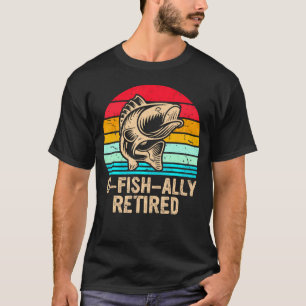 T-shirt O-Fish-Ally Retraite Pêche