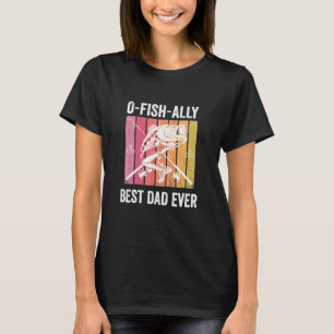 T-shirt Ô Poisson Allié Meilleur Papa De Tous Les Temps R