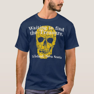 T-shirt Oak Island Curse Skeleton drôle Attente de la cha
