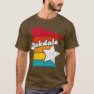 T-shirt Oakdale Minnesota Vintage Souvenir en détresse 2