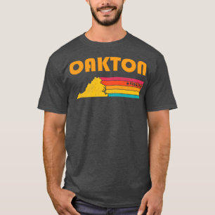 T-shirt Oakton Virginia Vintage Souvenir déstressé