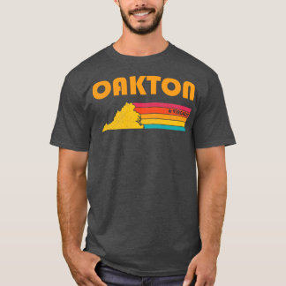 T-shirt Oakton Virginia Vintage Souvenir déstressé
