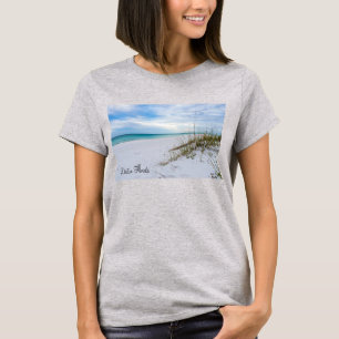 T-shirt Oats de mer et plage de sable blanc matin femme TS