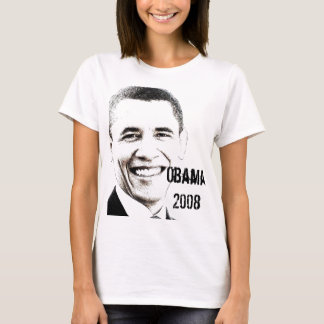 T-shirt Obama '08 avec le site Web