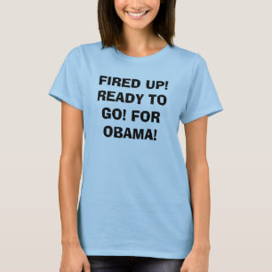 T-shirt Obama a mis le feu !