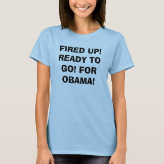 T-shirt Obama a mis le feu !