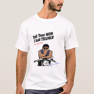 T-shirt Obama Biker
