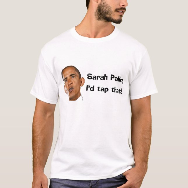 T-shirt Obama creuse l'opinion de gouvernement Palins sur (Devant)