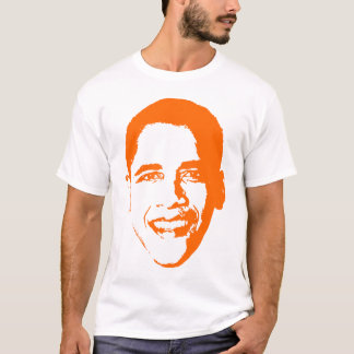 T-shirt Obama dans l'orange