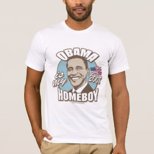 T-shirt Obama est ma chemise de brun de Homeboy
