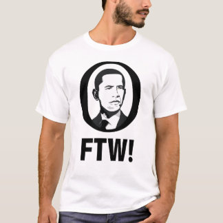T-shirt Obama FTW
