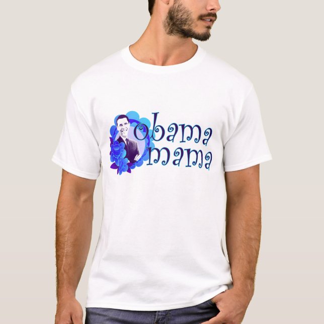 T-shirt obama mama (Devant)