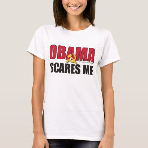 T-shirt Obama m'effraye - customisé