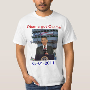 T-shirt Obama - mission accomplie