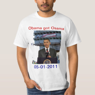 T-shirt Obama - mission accomplie