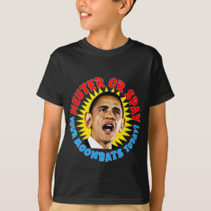 T-shirt Obama Moonbats neutre
