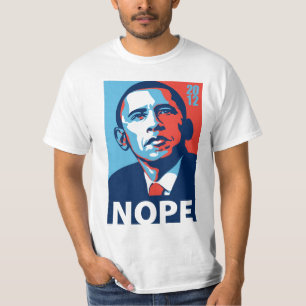 T-shirt Obama NOPE