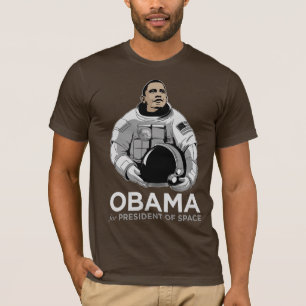 T-shirt Obama pour le président de l'espace