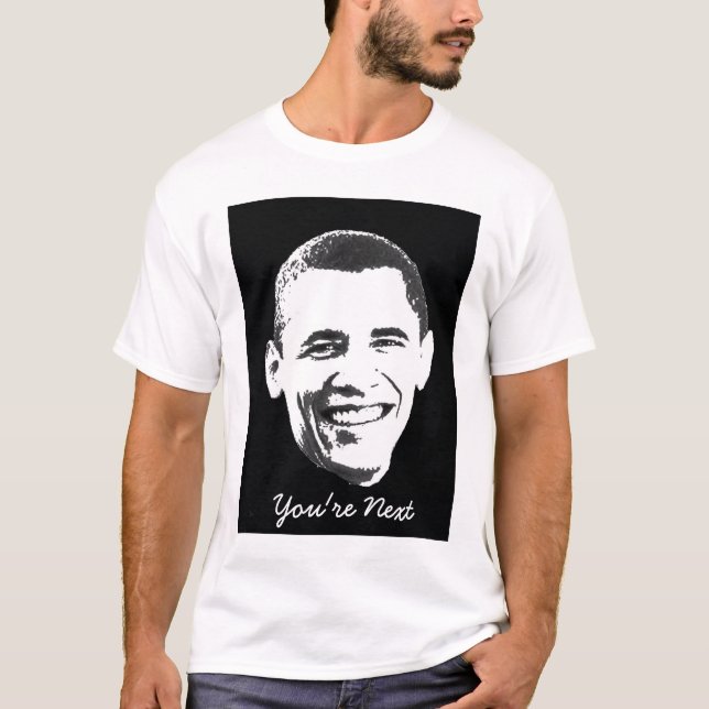 T-shirt Obama vous êtes prochains (Devant)