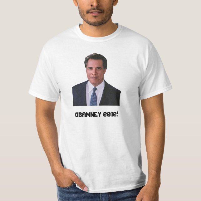 T-shirt Obamney 2012 ! (Devant)