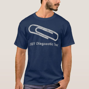 T-shirt OBD1 Outil de diagnostic Paperclip Outil de vérif
