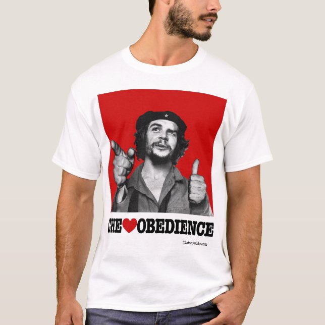 T-shirt Obéissance de coeur de Che (Devant)