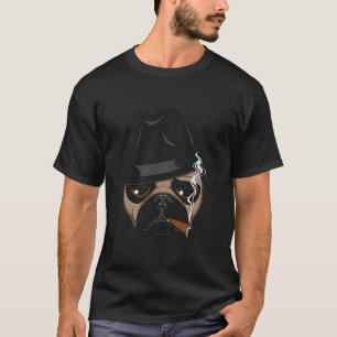 T-shirt Obéissez au pug mafia de chien Pug 526